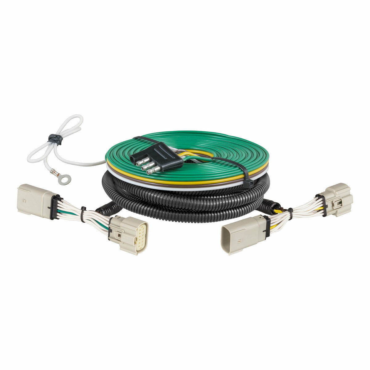 CURT 52104 Custom Towed-Vehicle RV Wiring Harness, Select Ford F-150