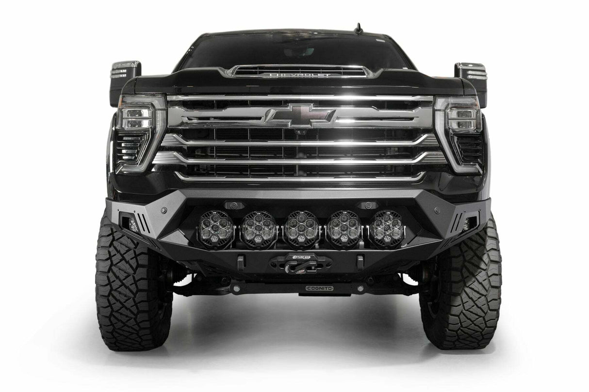 Addictive Desert Designs - 2024 Chevy Silverado 2500/3500 Bomber HD Front Bumper - F820043500103