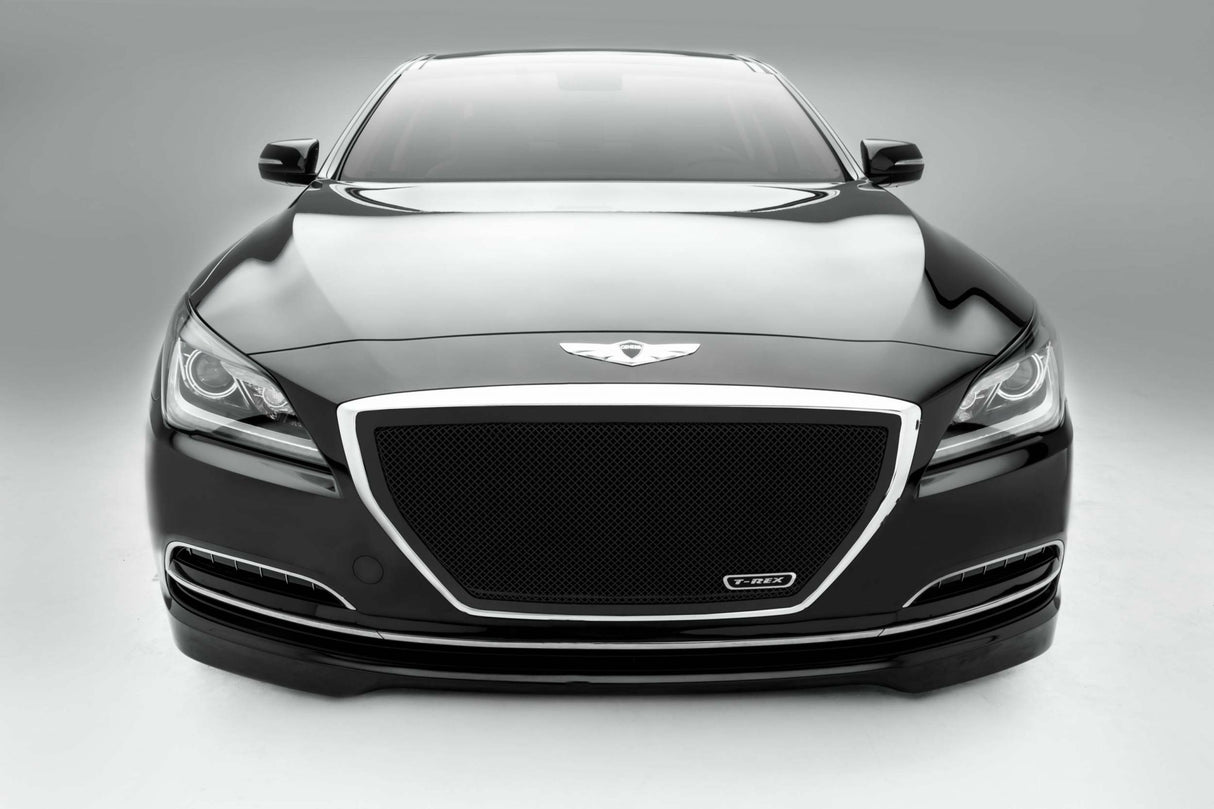 T-Rex Grilles - 1 Pc Small Mesh Mild Steel Upper Class Grille Overlay/Insert - Fits 3.8 V6 - 51499