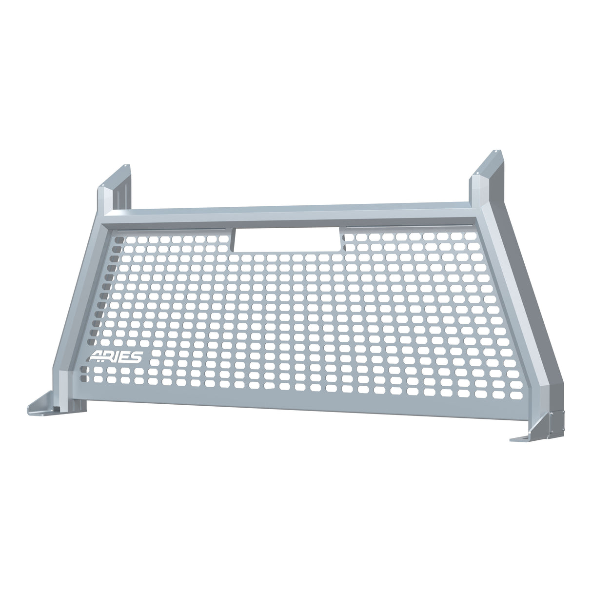 Aries - AdvantEDGE Chrome Aluminum Headache Rack, Select Ford F-250, F-350 Super Duty - 1110203