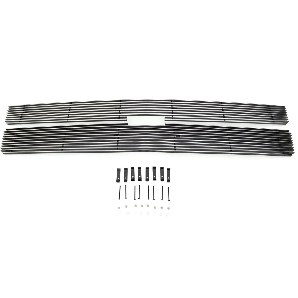 T-Rex Grilles - 2 Pc Horizontal Aluminum Billet Grille Overlay - 21112