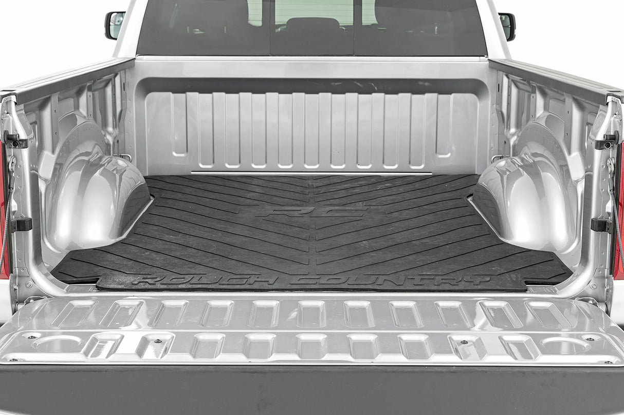 Rough Country Bed Mat - 6'4 in Bed - RC Logo - Ram 1500 (19-23) 1500 TRX (21-23) - RCM679