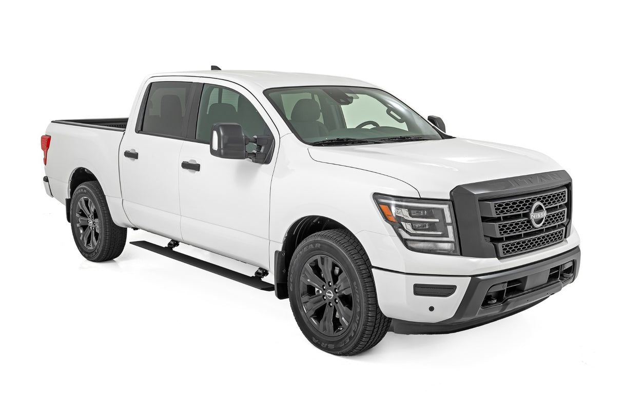 Power Running Boards - Dual Electric Motor - Nissan Titan 2WD/4WD (2017-2024)