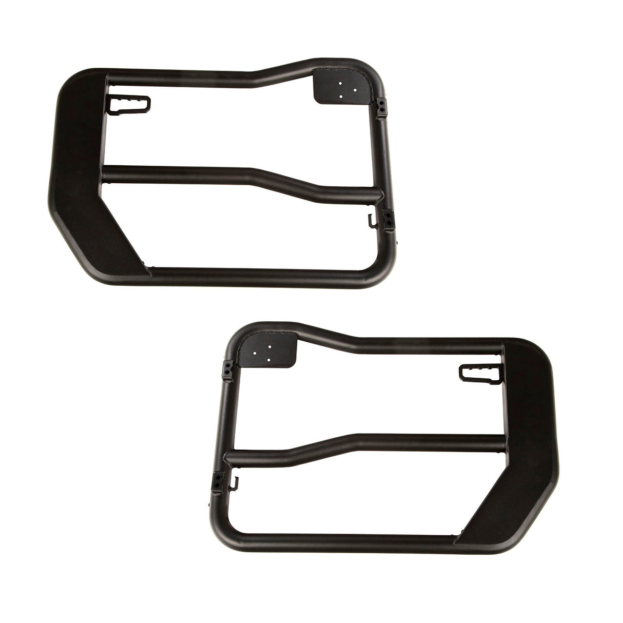 Rugged Ridge - Fortis Front Tube Doors with Mirrors; 18-21 JL/JT - 11509.15