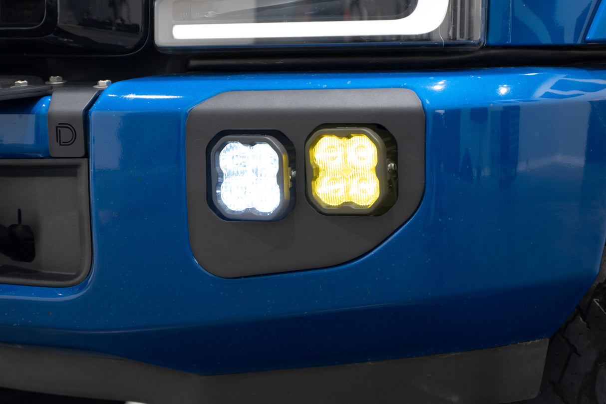 Diode Dynamics - SS3 LED Fog Pocket Kit for 2020-2022 Ford Super Duty, White Pro - DD7578