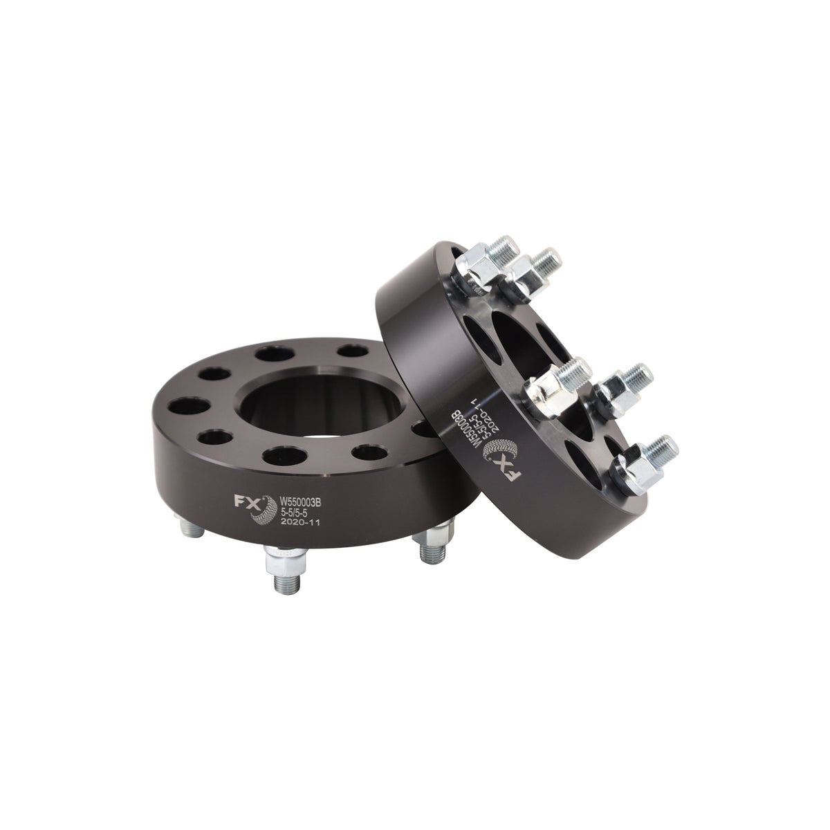 TrailFx - 5X127 - 5X127 Wheel Spacer- Black Anodized (W550003B)