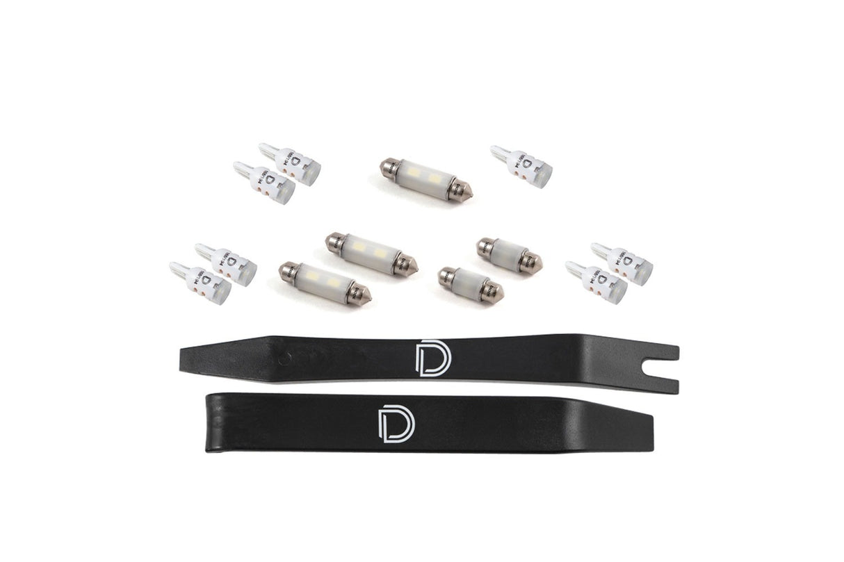 Diode Dynamics - Interior LED Kit for 2008-2016 Ford Super Duty F250/F350, Cool White Stage 2 - DD0600