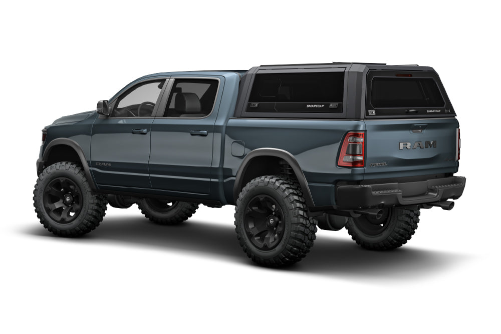 RSI SmartCap - RAM 2500/3500 Truck Bed Cap SmartCapEVO Sport Matte Black 20-24 RAM 2500/3500 6.4 Foot Standard Bed SmartCap - EV1007-MB