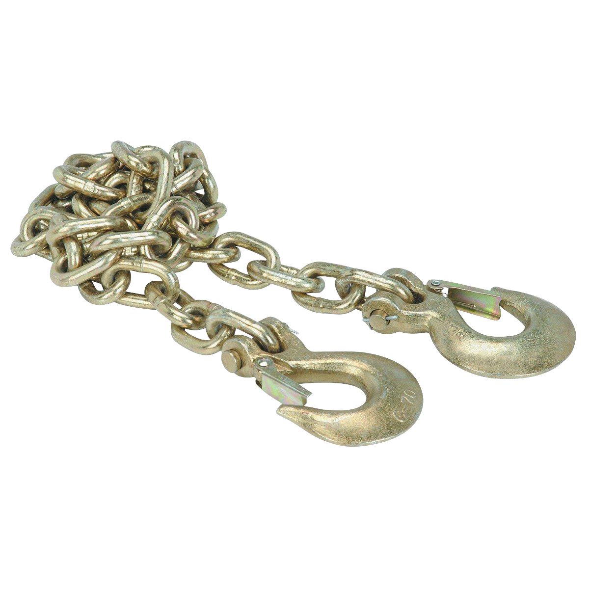GEN-Y - Hitch GH-70684 Safety Chain 3/8 x 84" with 2 Safety Slip Hooks Grade 70 - GH-70684