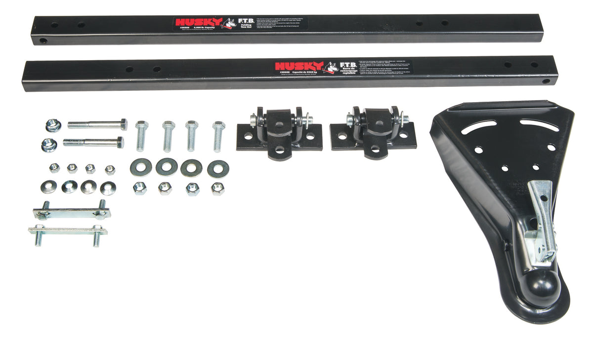 Husky Towing - 30508 5K Cap 2" Coupler Adjustable 26 To 41" Mnt To Bumper Or Frame Black Steel