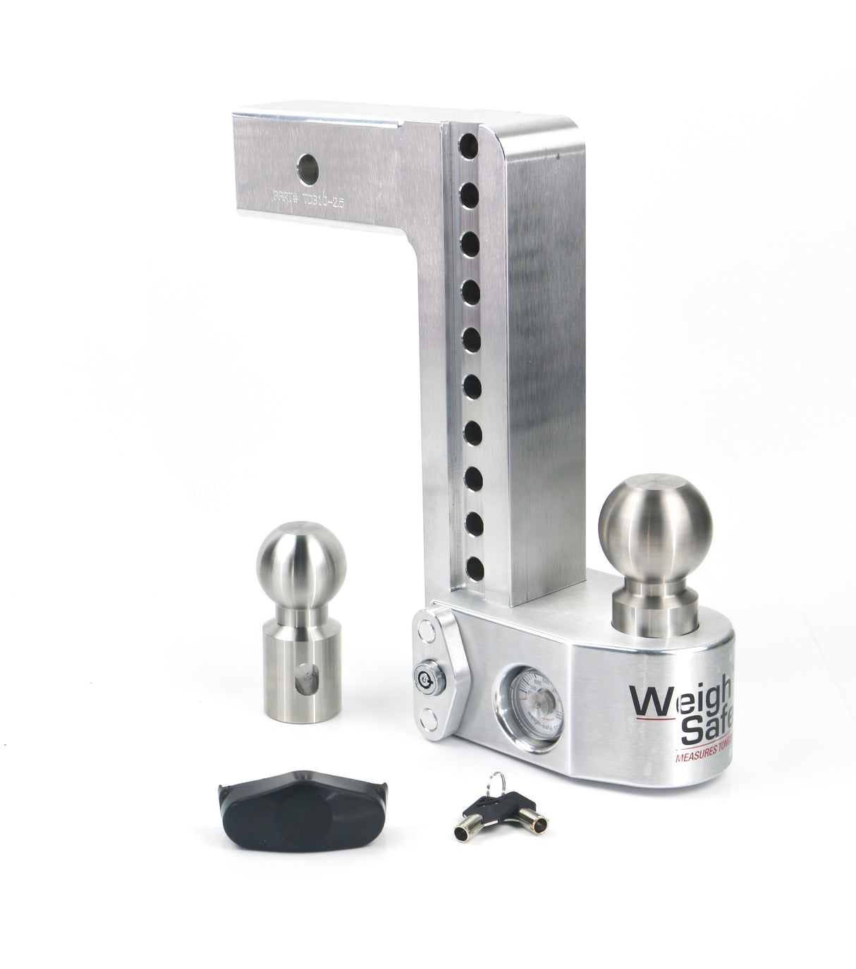 Weigh Safe - 10" Drop Hitch with 2.5" Shank