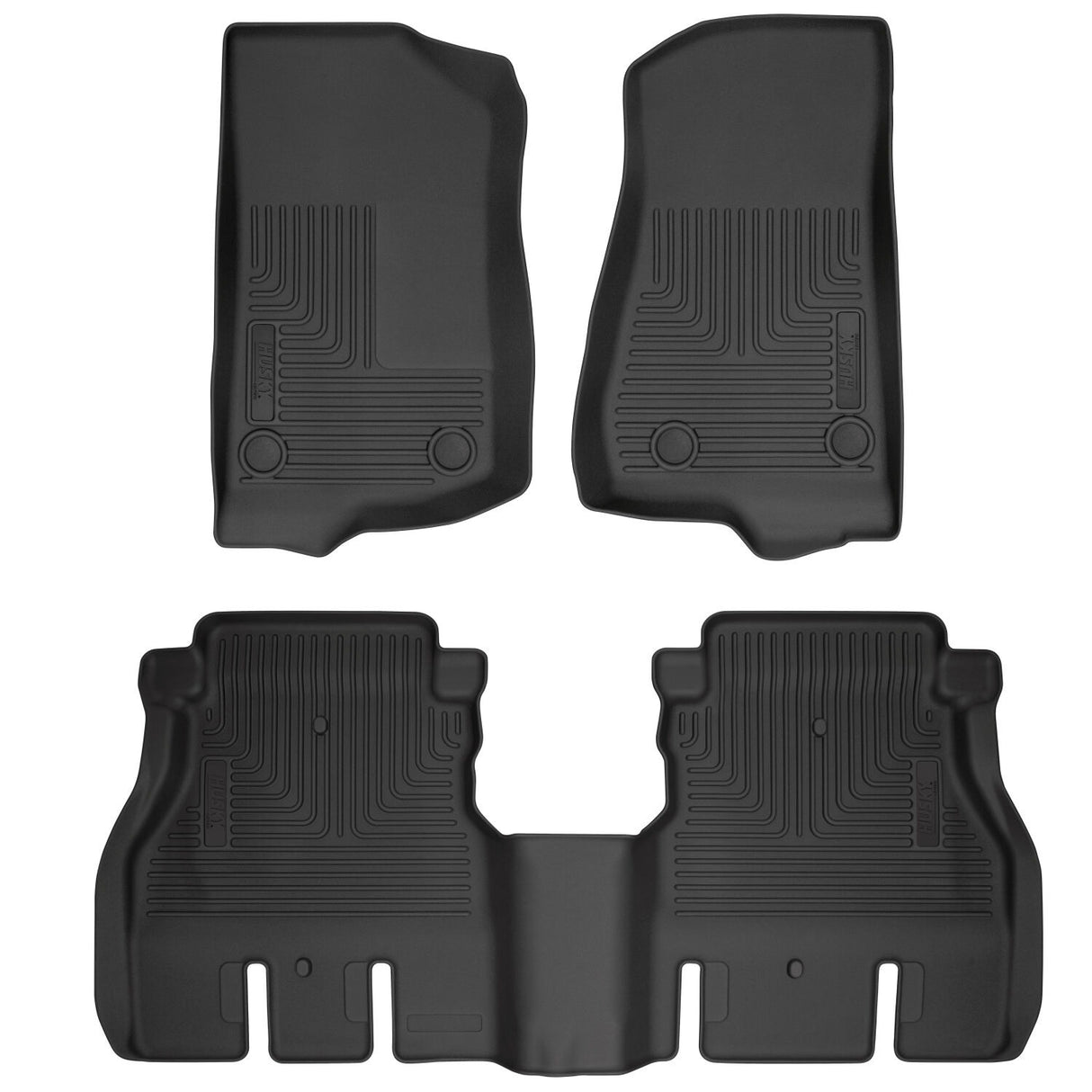 Husky Liners 93921 Weatherbeater - Front & 2nd Seat Floor Liners