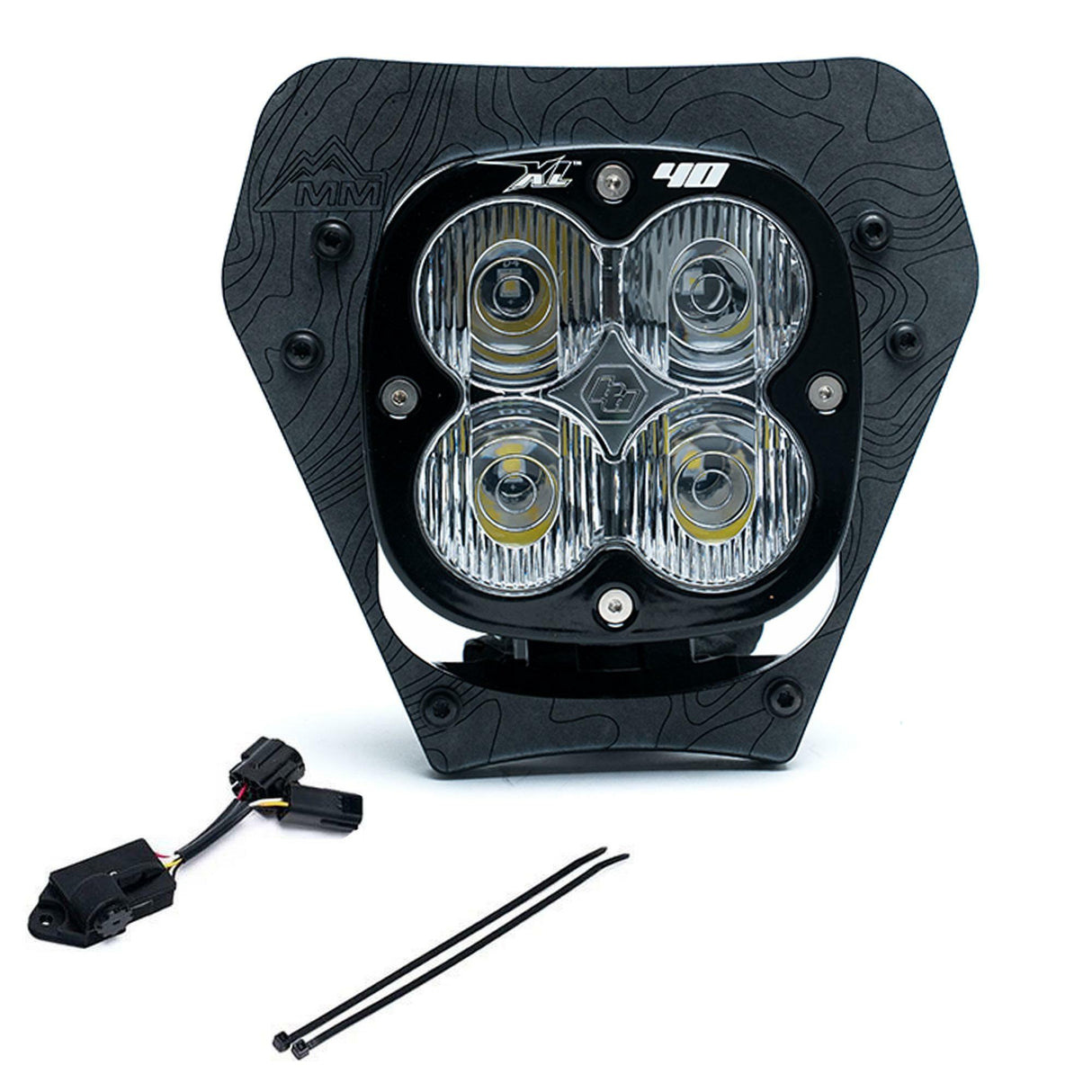Baja Designs - 82-1005 XL40 (D/C) LED Headlight Kit w/ Hi-Low Harness