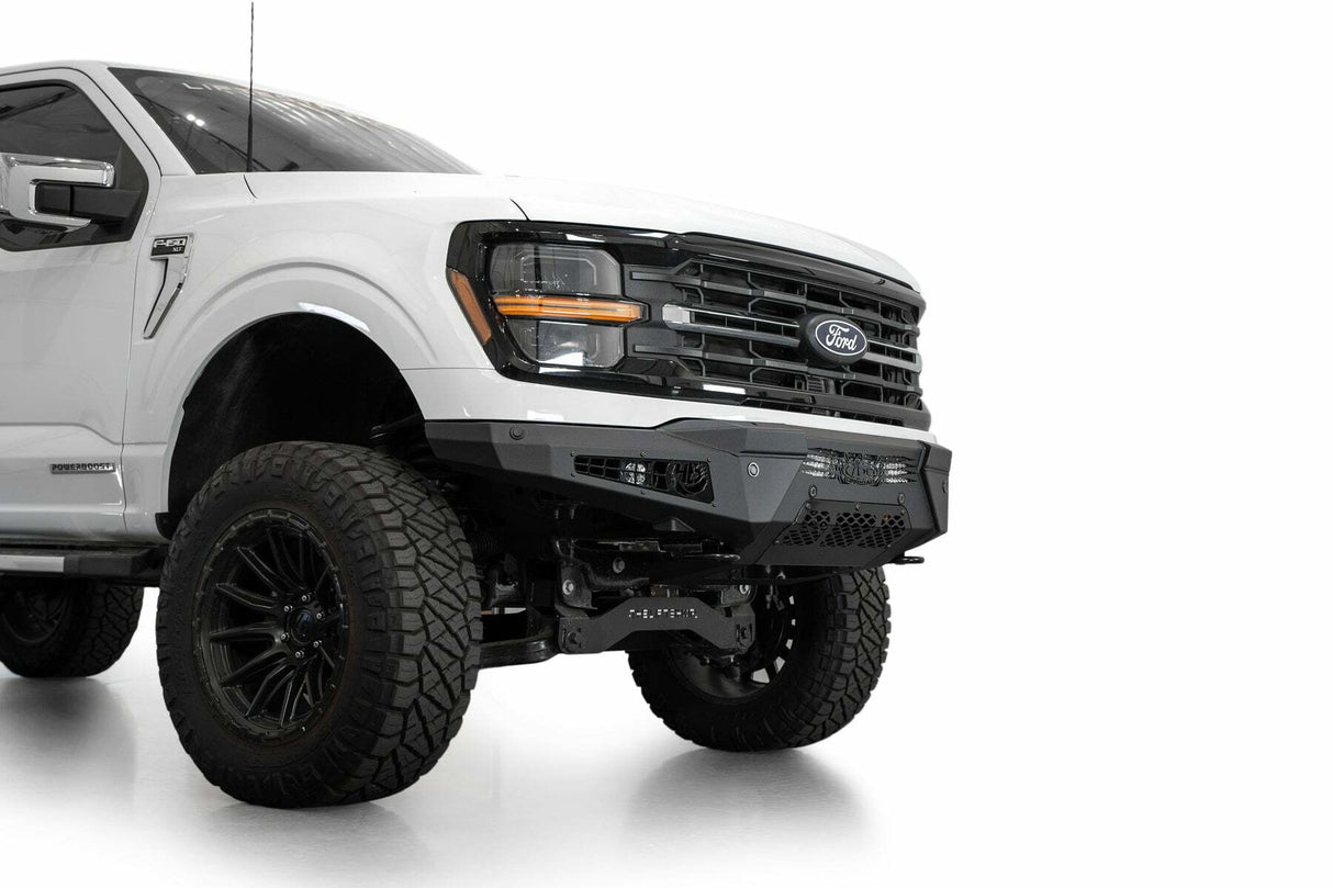 Addictive Desert Designs - 2024 Ford F-150 HoneyBadger Front Bumper - F1900111040103