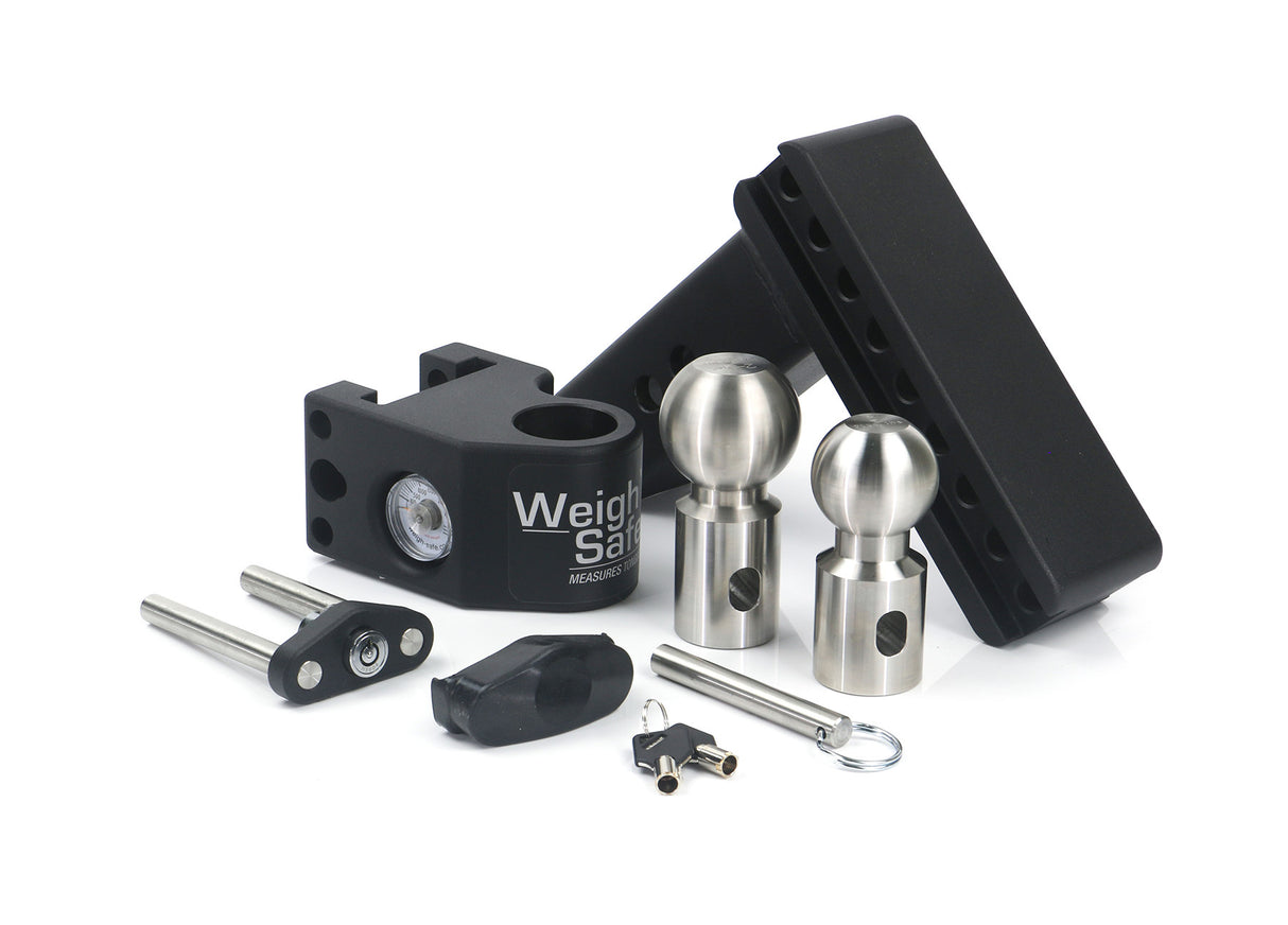 Weigh Safe - Steel Weigh Safe - 6" Drop Hitch with 2.5" Shank (8K/22K GTWR)