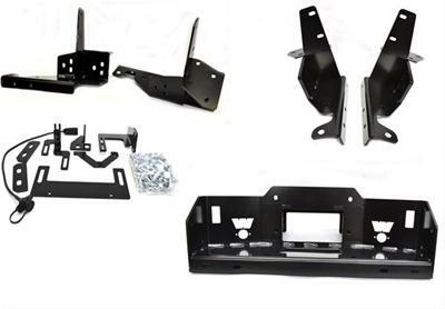 Warn - 84515 16.5ti M15 and M12 Winches Fixed Mount Powder Coated Black