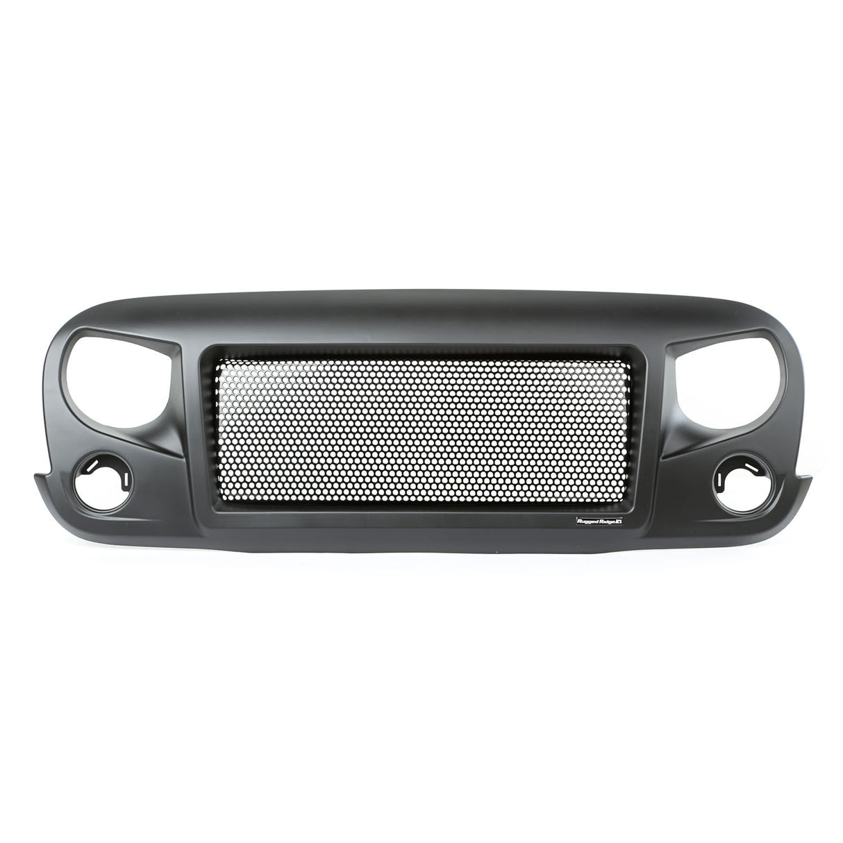 Rugged Ridge - Rugged Ridge 12034.01 Spartan Grille, Satin Black; 07-18 Jeep Wrangler JK - 12034.01