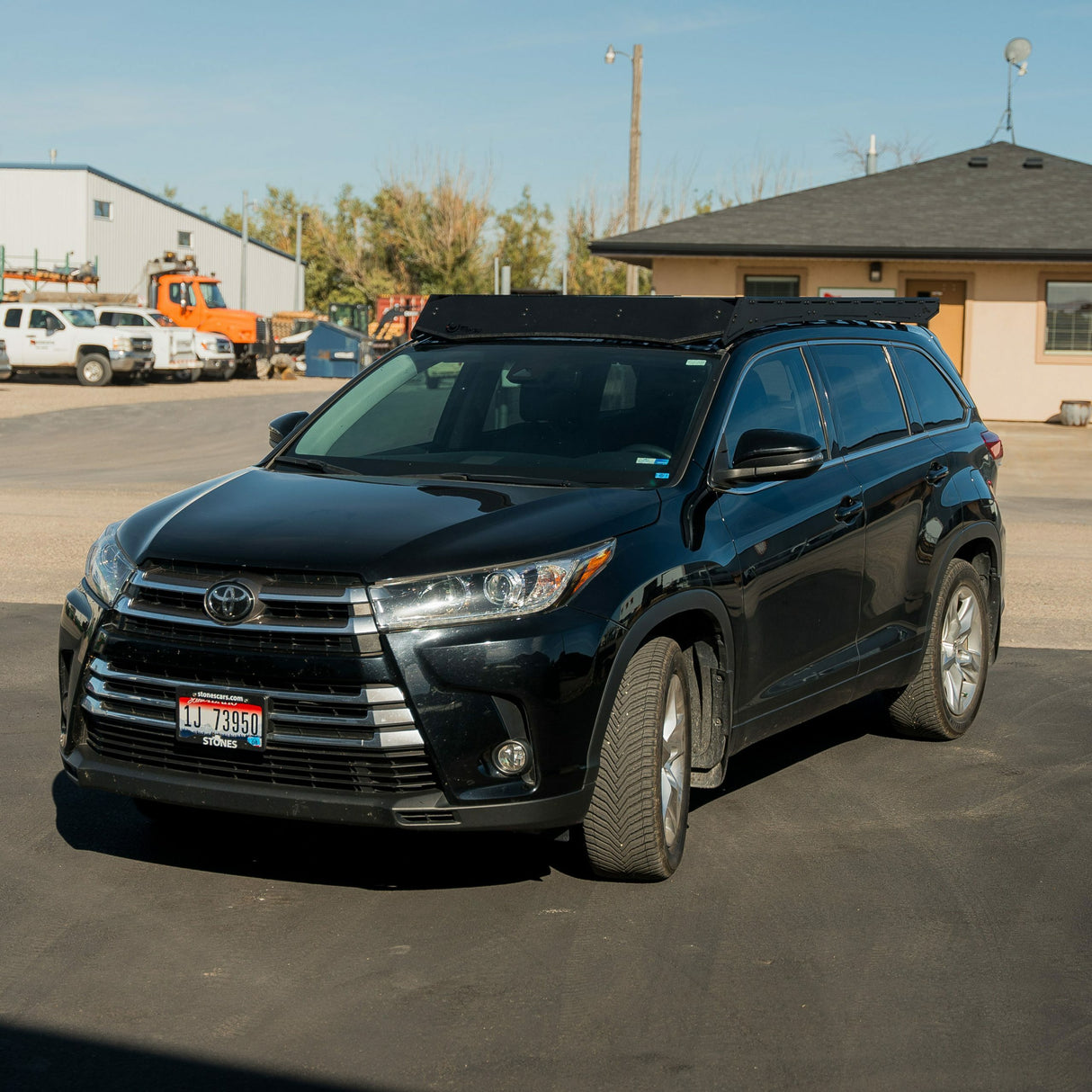 Prinsu - Toyota Highlander Prinsu Pro Roof Rack | 2014-2019 - Standard - 400-002-035-001