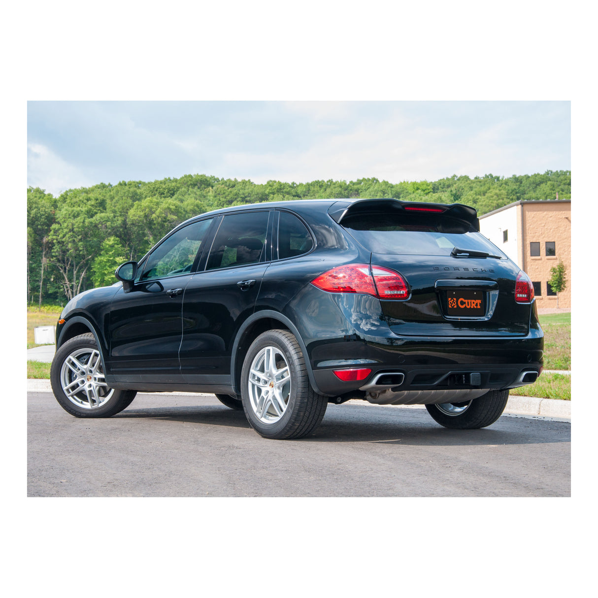 Curt - Class 3 Trailer Hitch, 2" Receiver, Select Porsche Cayenne, Volkswagen Touareg - 13116