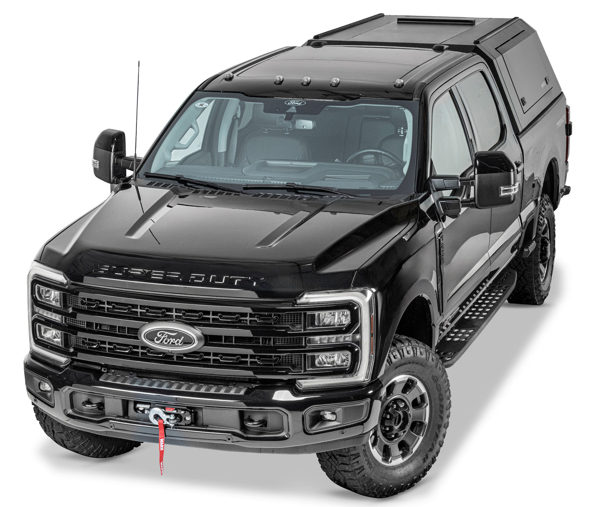 Warn - Fully Hidden Winch Mount for 2023+ Ford Super Duty - 112554