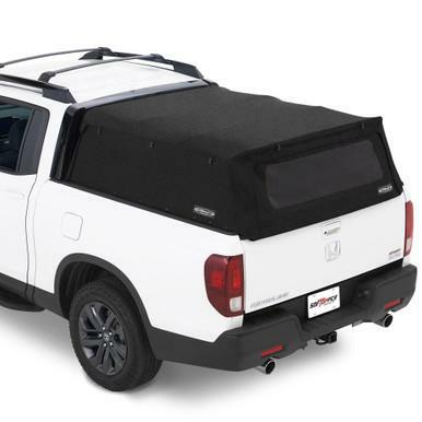 Softopper - Twill Canopy Only - '17-26 Ridgeline; For 5.3 ft. bed (Premium Black Twill; Clear Front Window and Tinted Rear Window) - SC-RDG60-BTN