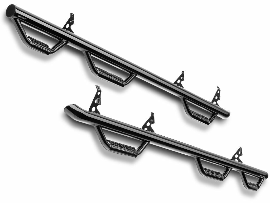 N-Fab F2156B Nerf Step - W2W (1 Stp) - 21-23 Ford Bronco 2 Dr - Gloss Blk