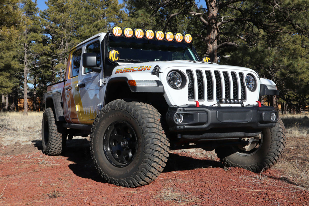 KC HiLiTES 5102 KC Cover 6in Vinyl Black Yellow PR