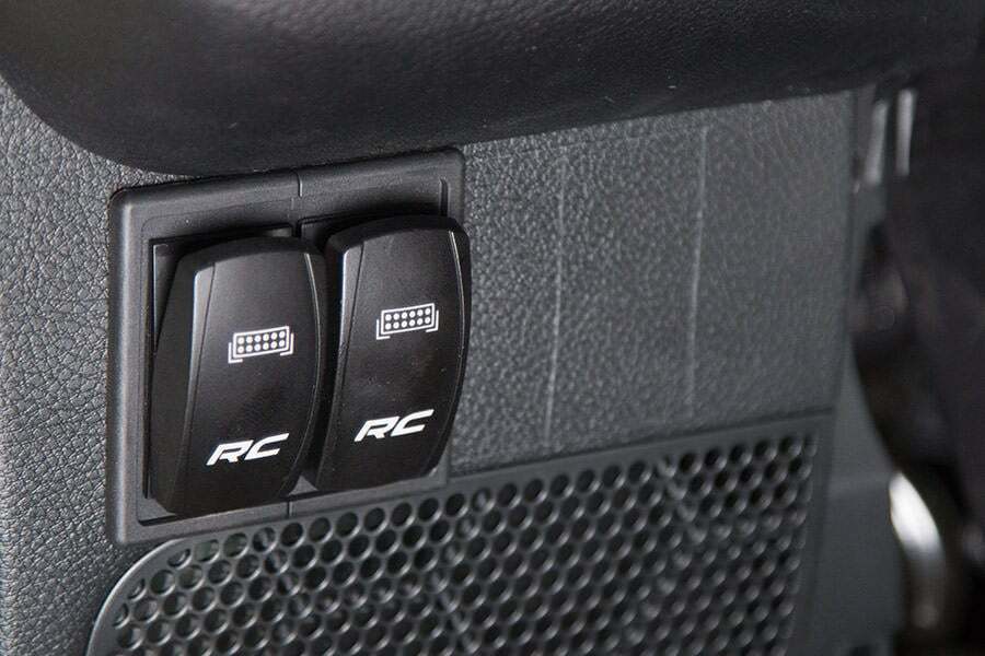 Rough Country - Auxiliary Switch Bezel - Dual - 709B-2