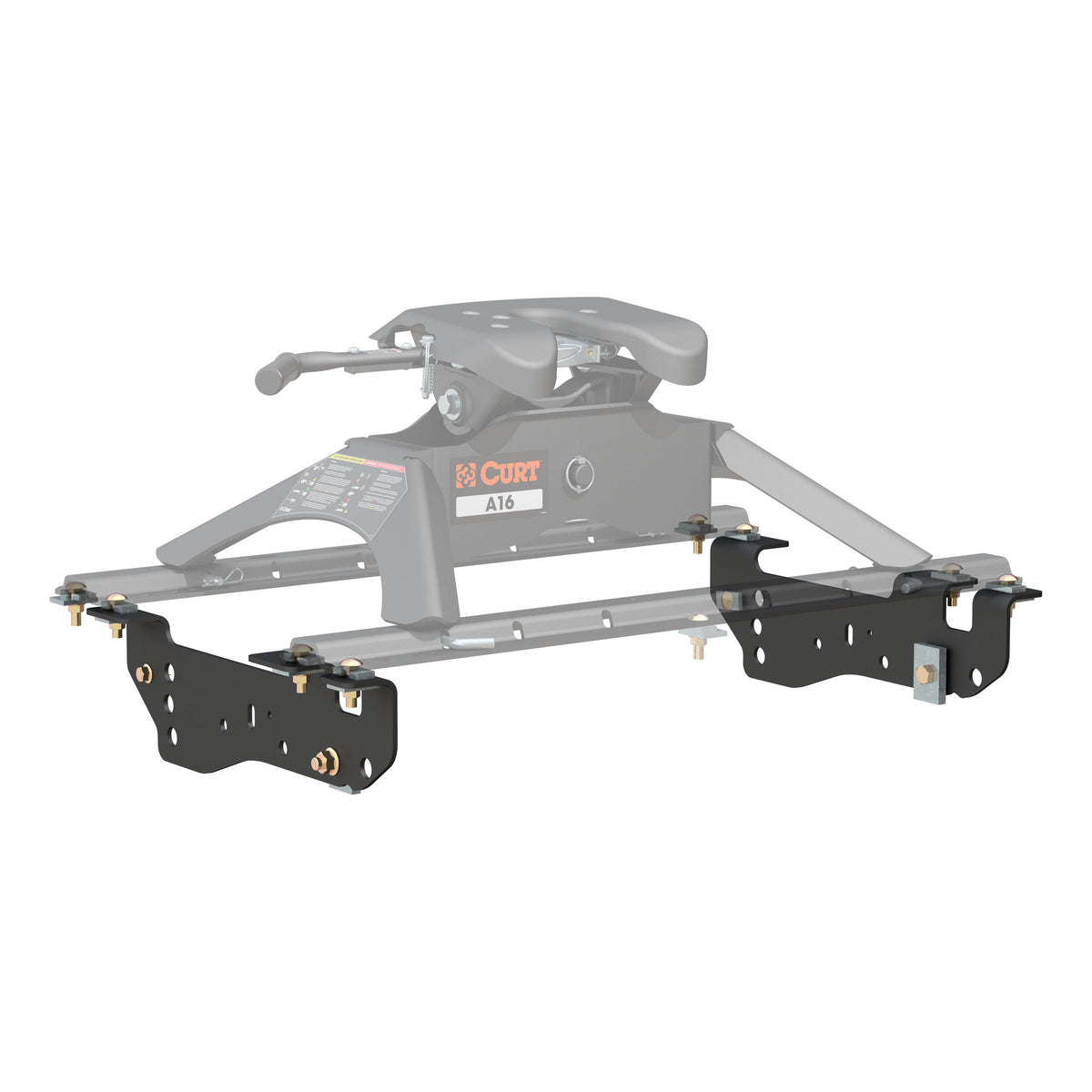 Curt - Custom 5th Wheel Brackets, Select Ford F-250, F-350, F-450 Super Duty - 16448