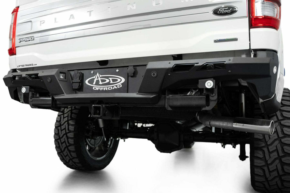 Addictive Desert Designs - 2024 Ford F-150 Black Label Rear Bumper - R190020NA0103