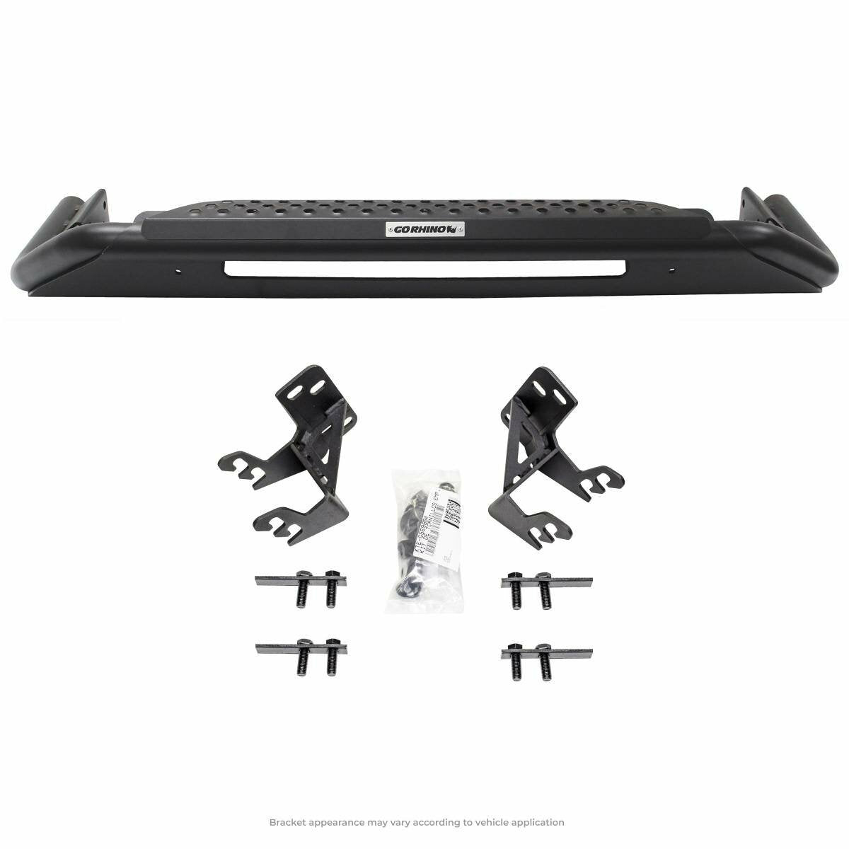 Go Rhino 5698620LT - RC3 LR with Mounting Brackets & 20" Light Bar - Textured Black
