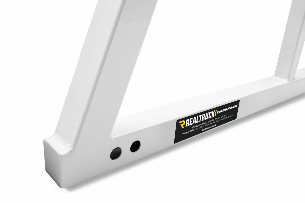 Backrack 14700W OPEN RACK; White; 17-24 F250/350/450 SD (Aluminum Body), 99-16 F250/350/450 SD