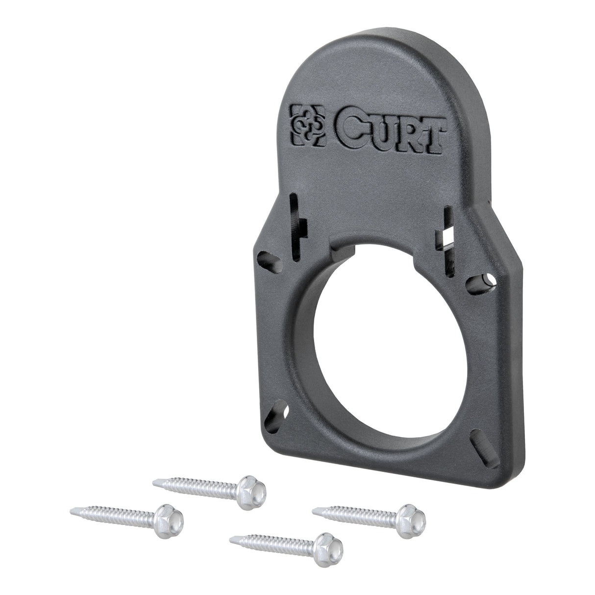 Curt - Chevrolet and GMC Truck Bed 7-Way Opening Cover Plate - 55417