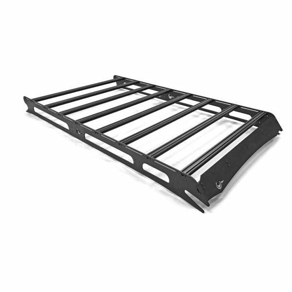 Prinsu - Toyota Landcruiser 80 Series Prinsu Roof Rack / Cutout for 40" Light Bars - 400-000-014-002