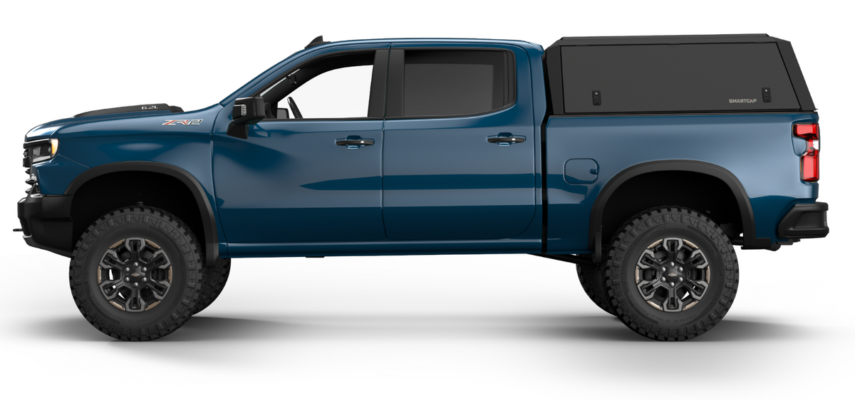 RSI SmartCap - F-250/F-350 Truck Bed Cap Edge Defender Matte Black 23-26 Ford F-250/F-350 Super Duty 8 Foot Long Bed - ED0337-BN