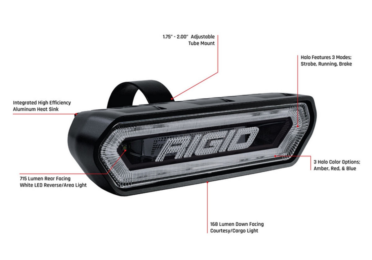 RIGID - Chase Pod Amber - 90122