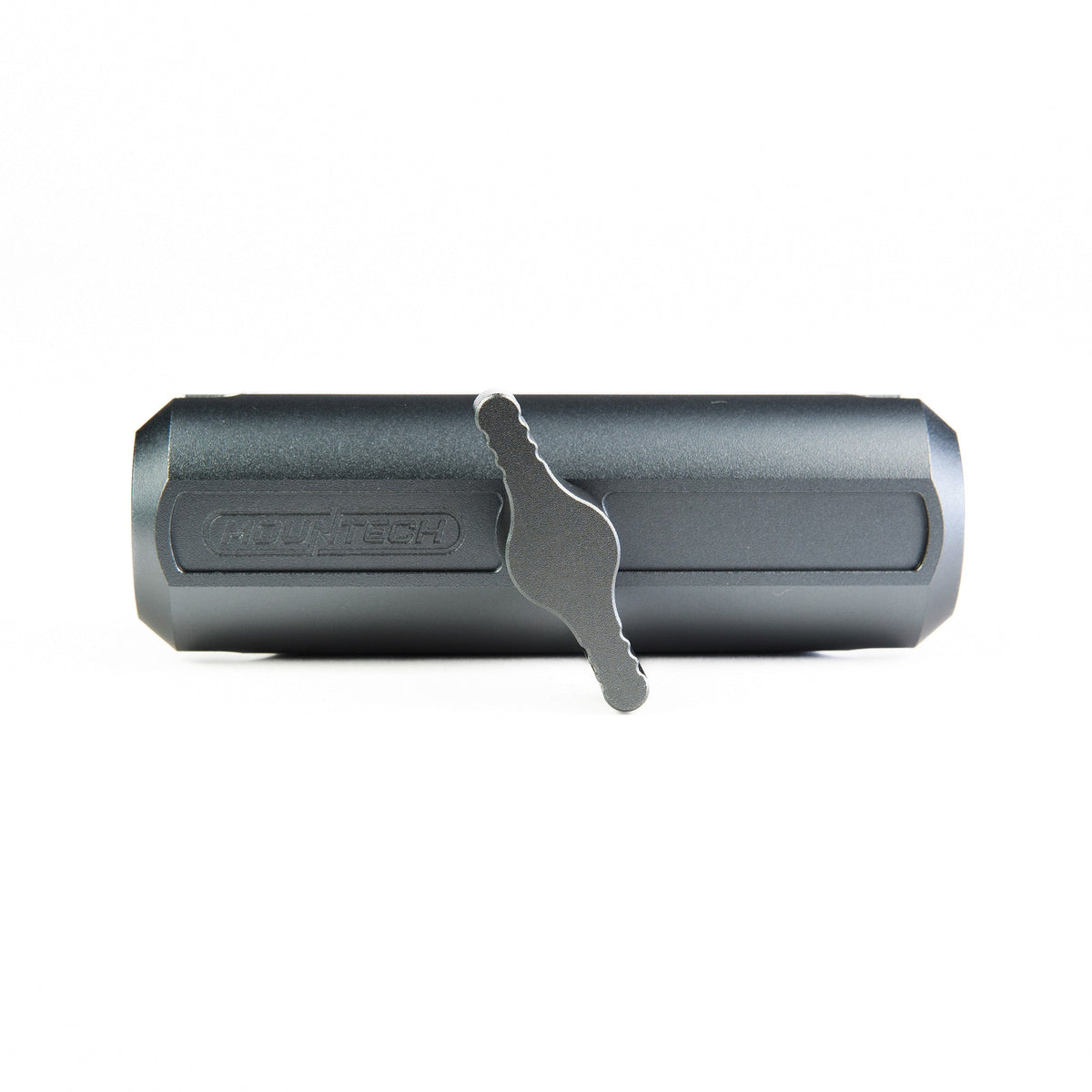 Mountech Double Socket Arm - Medium (3"), 1in Ball, Storm Gray
