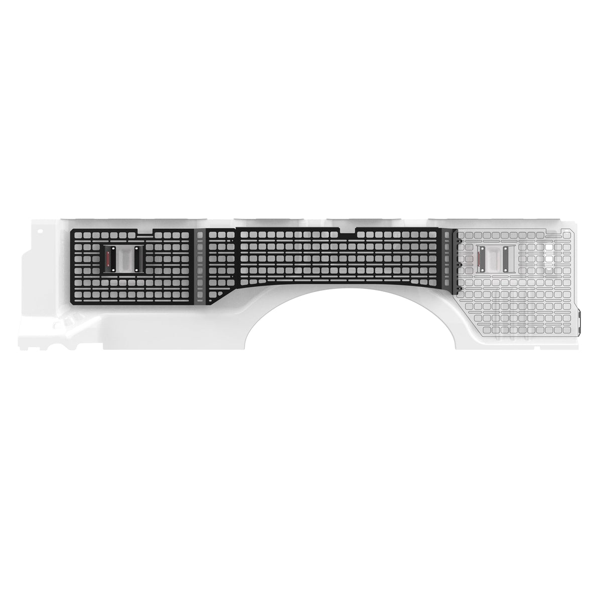 Bedside Rack MOLLE Panel System 8ft Bed | Ford F-250, F-350, F-450 (2017-2026)