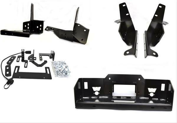 Warn - 84515 16.5ti M15 and M12 Winches Fixed Mount Powder Coated Black