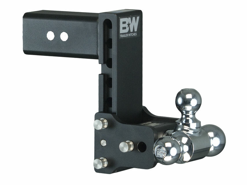 B&W Trailer Hitches - TS30049B 3 Model 10 Blk Tow & Stow Tri Ball