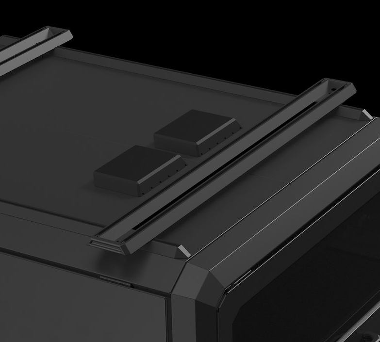 RSI SmartCap - Truck Cap Roof Rack Load Bar Set For Mid Size - 48 Inch Length - SA0431