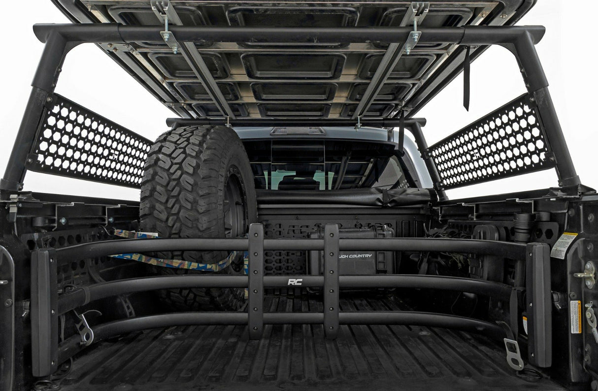 Rough Country - Bed Rack Molle Panel - Toyota Tacoma 2WD 4WD (2005-2023) - 73114