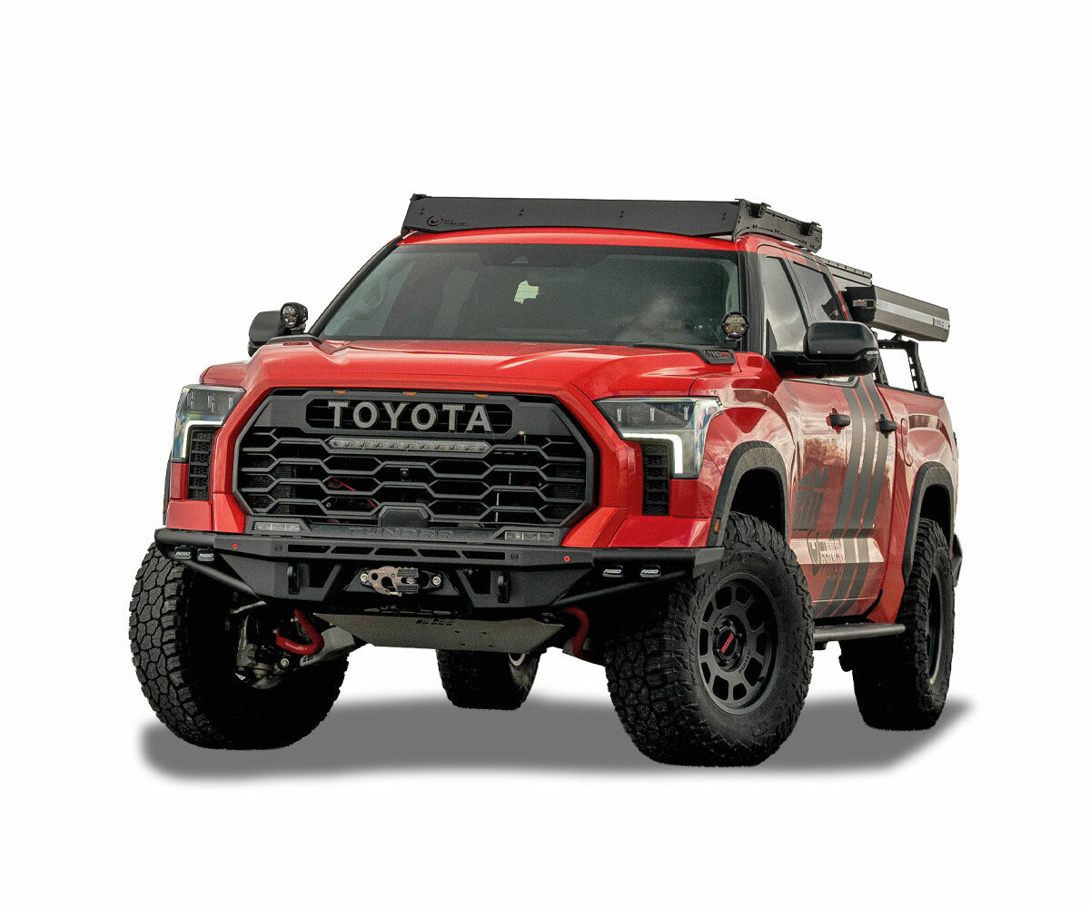 CBI - 3rd Gen Toyota Tundra Dakar Bumper | 2022-2025 - Bare Metal - 200-000-012-041
