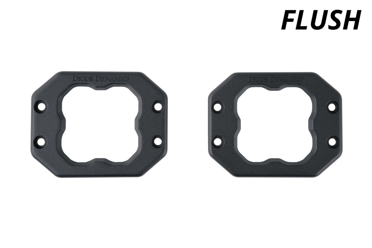 Diode Dynamics - SS3 Bezel Flush Mount (pair) - DD6370P
