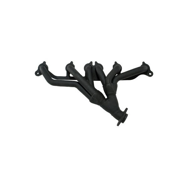 Header Kit, Steel, Black, 4.0L; 87-98 Jeep Models XJ/ZJ/YJ/TJ