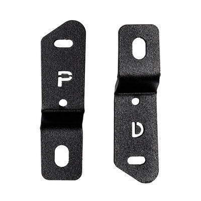 Go Rhino 732280T XE Hood Hinge Cube Light Mounts - Fits 2x2 or 3x3 LED Light Cubes