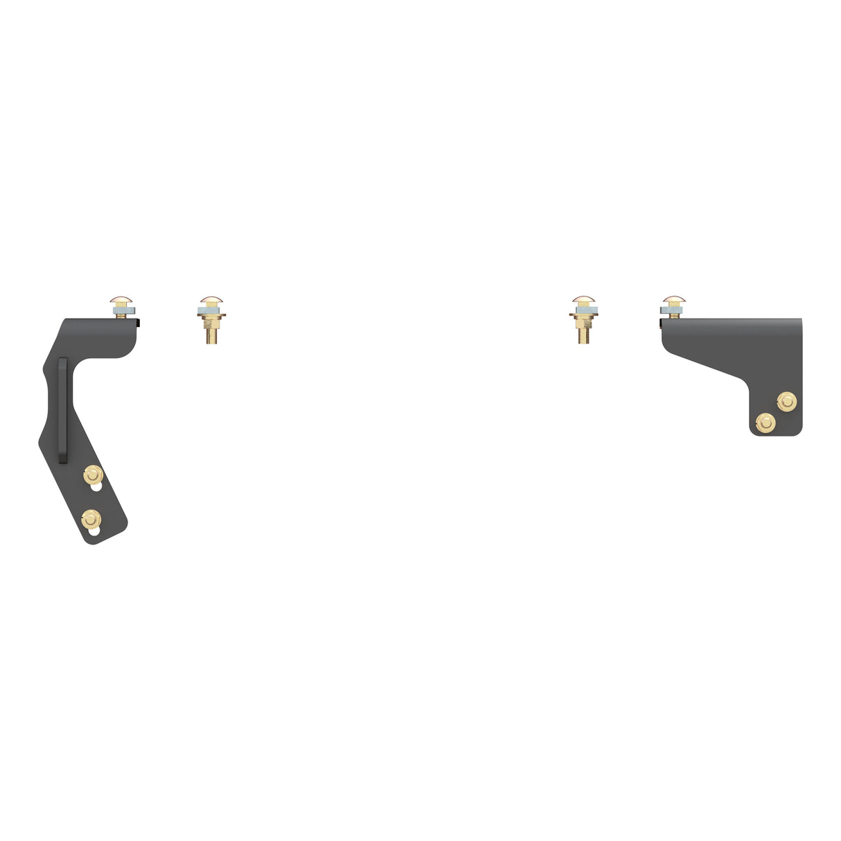 Curt - Semi-Custom 5th Wheel Brackets, Select Dodge, Ram 1500 - 16306