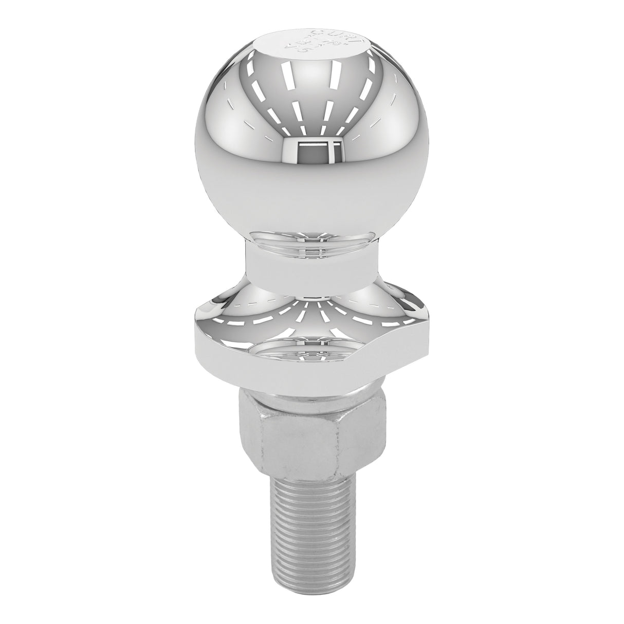 Curt - 1-7/8" Trailer Ball (3/4" x 2-1/8" Shank, 2,000 lbs., Chrome, Packaged) - 40063