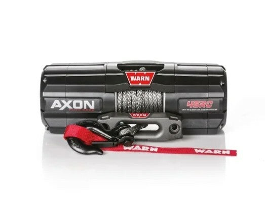 Warn - AXON 45RC 4,500lbs Synthetic Rope Winch with Plow Mode - 110340