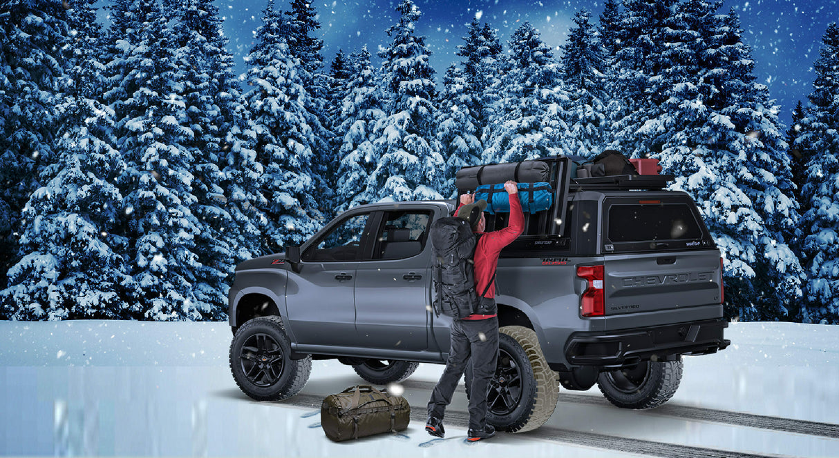 RSI SmartCap - Tacoma Truck Bed Cap EVOh Hatchback Matte Black For 24-26 Toyota Tacoma 5 Foot Short Bed - EH1312-MB